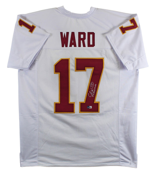 Charlie Ward Autographed "93 Heisman" White Custom Jersey