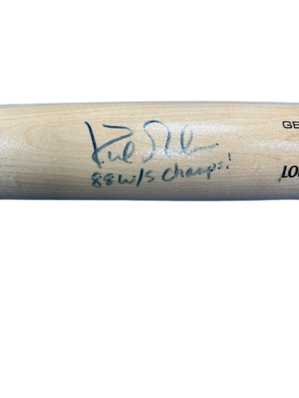 Kirk Gibson Autographed "88 WSC" LS Game Model Bat DAMAGED