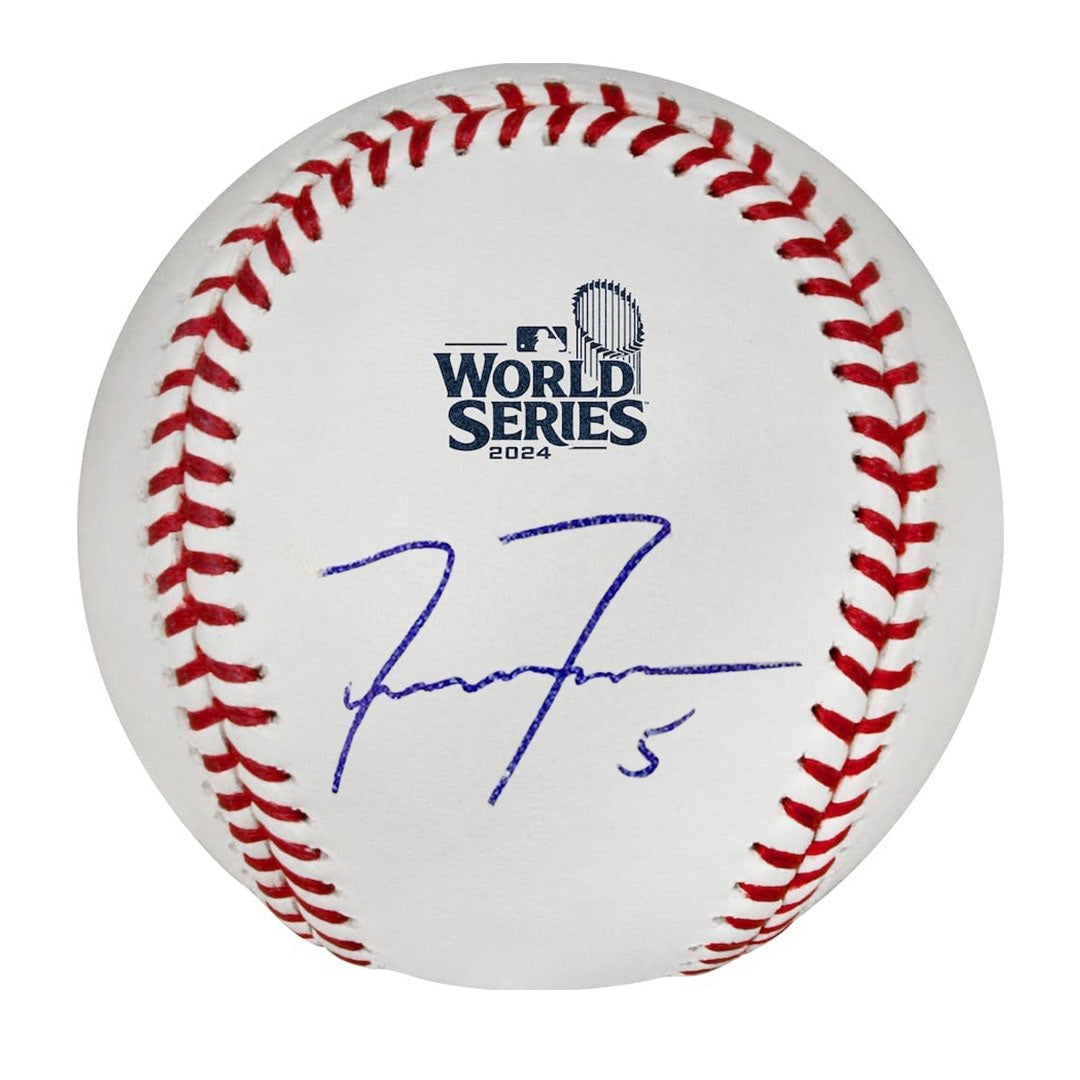 Freddie Freeman Autographed 2024 WS Logo Baseball