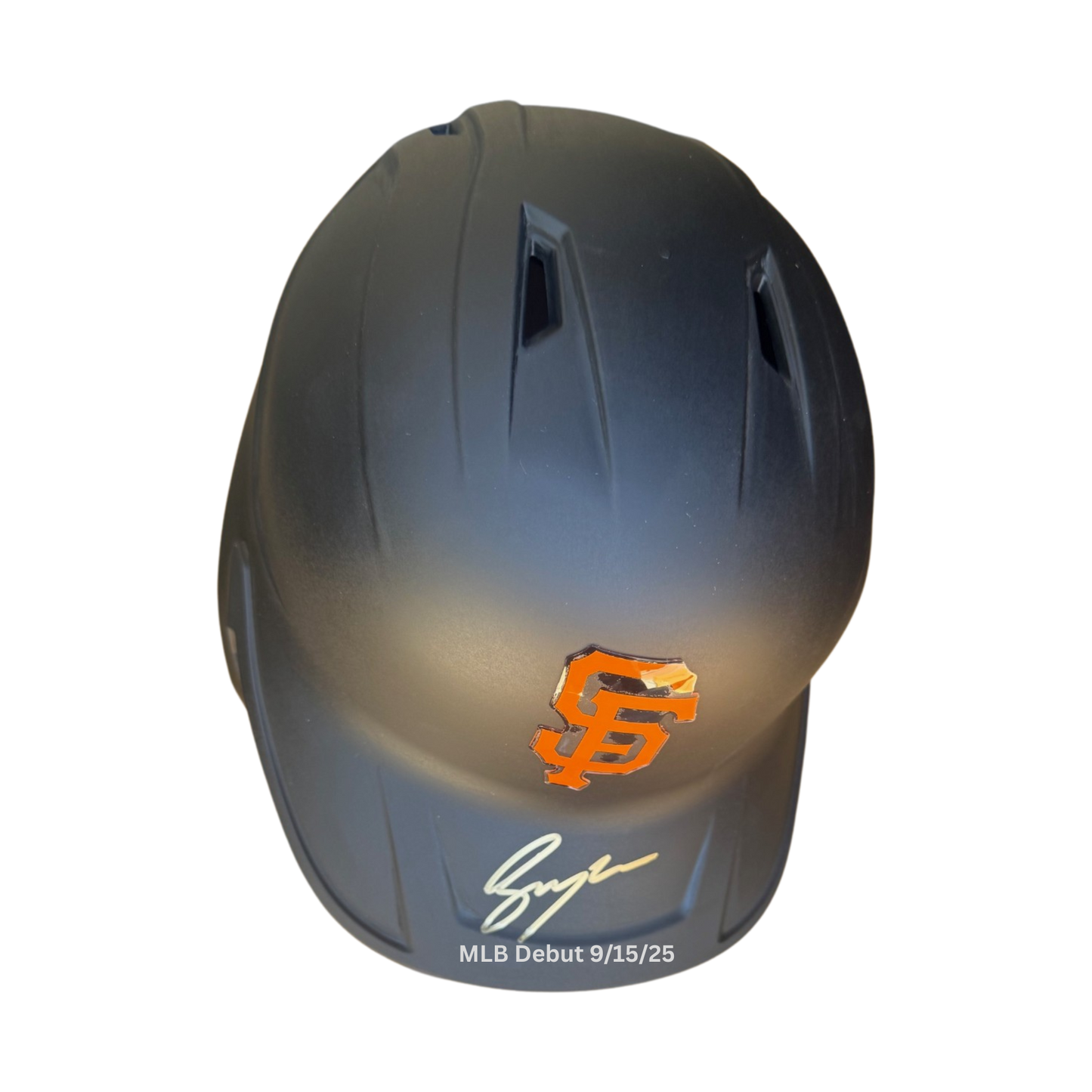Bryce Eldridge Autographed SF Giants Batting Helmet
