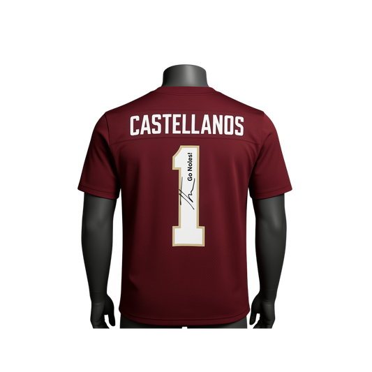 Tommy Castellanos Autographed Jerseys - (PRESALE)