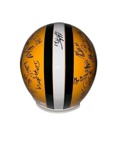 Green Bay Packers Team Signed Replica Helmet