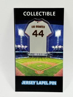 Willie McCovey Acrylic Jersey Lapel Pin