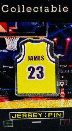 LeBron James Jersey Lapel Pin