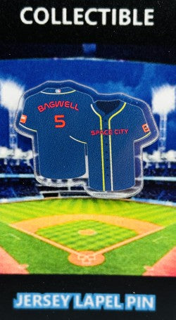 Jeff Bagwell jersey lapel pin