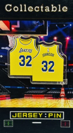 Magic Johnson Jersey Lapel Pin