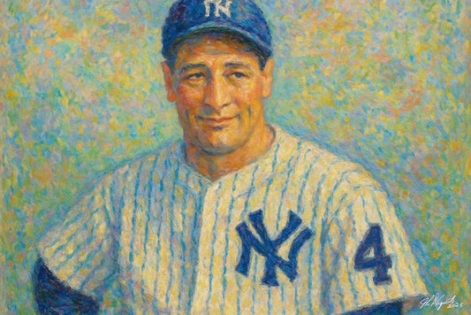 Lou Gehrig Framed Artwork 18x24 - 1 of 25