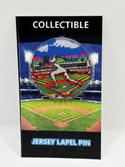 Rickey Henderson artwork action lapel pin