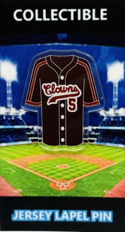 Indianapolis Clowns Hank Aaron Jersey Lapel Pin