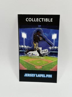 Ronald Acuna Jr. Artwork Action Lapel Pin