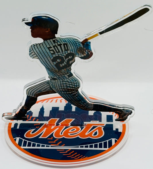 New York Mets Juan Soto Acrylic Action Figurine.