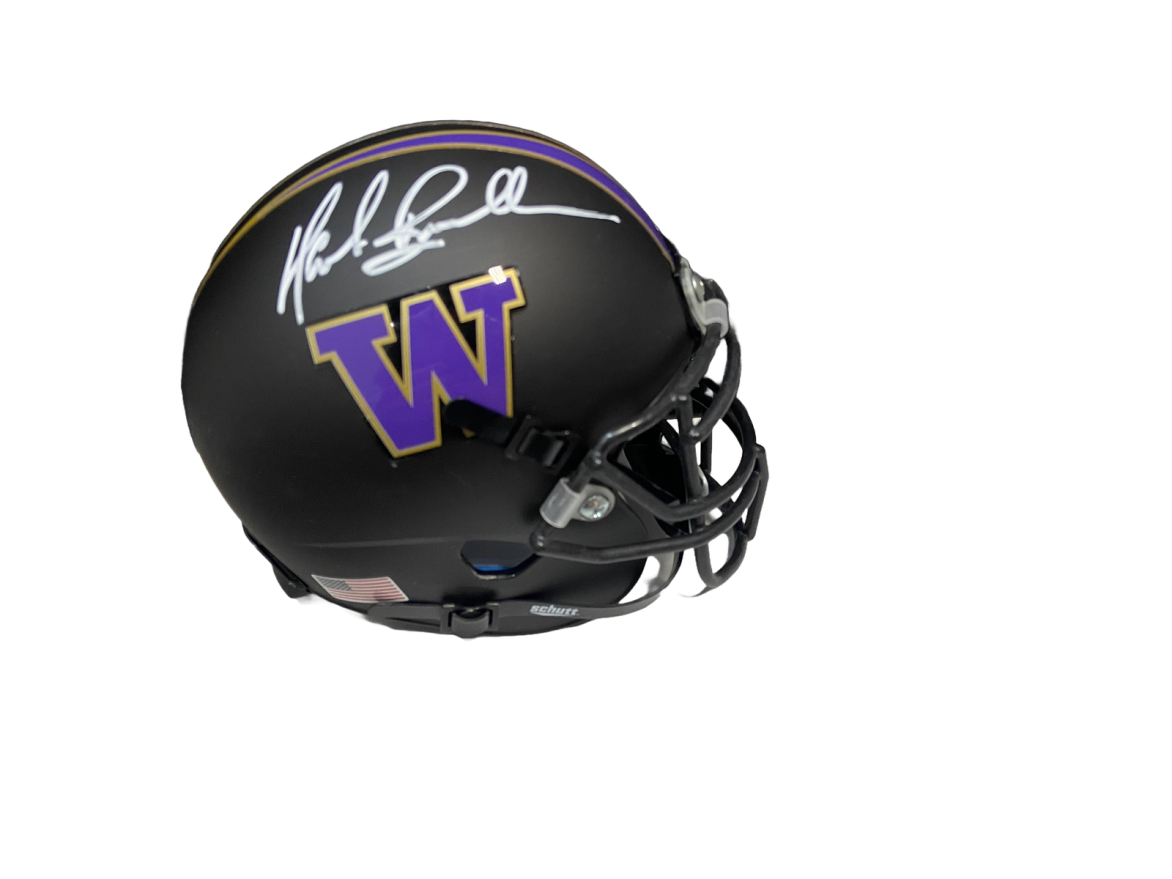 Mark Brunell Autographed Washington Huskies Mini Helmet