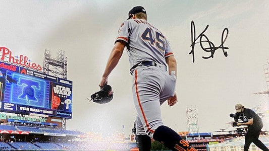 Kyle Harrison Autographed 16x20 - Walking on Field