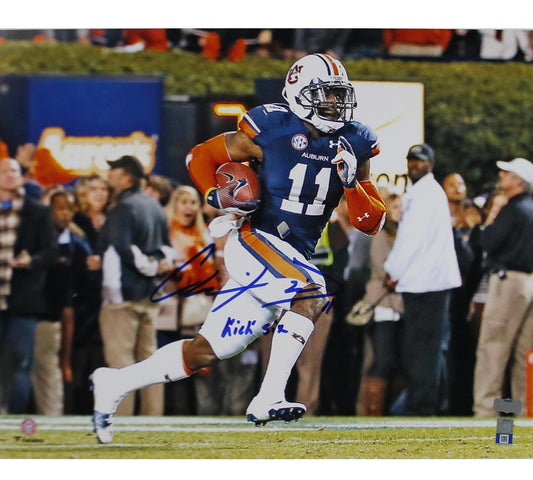 Chris Davis Autographed Auburn "Kick Six" 8x10 Photo