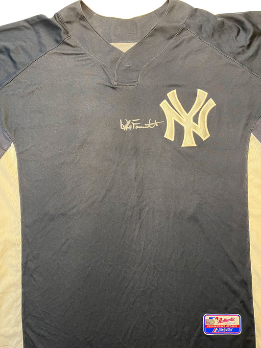 Kyle Farnsworth Autographed New York Yankees Warm Up Jersey - Player's Closet Project