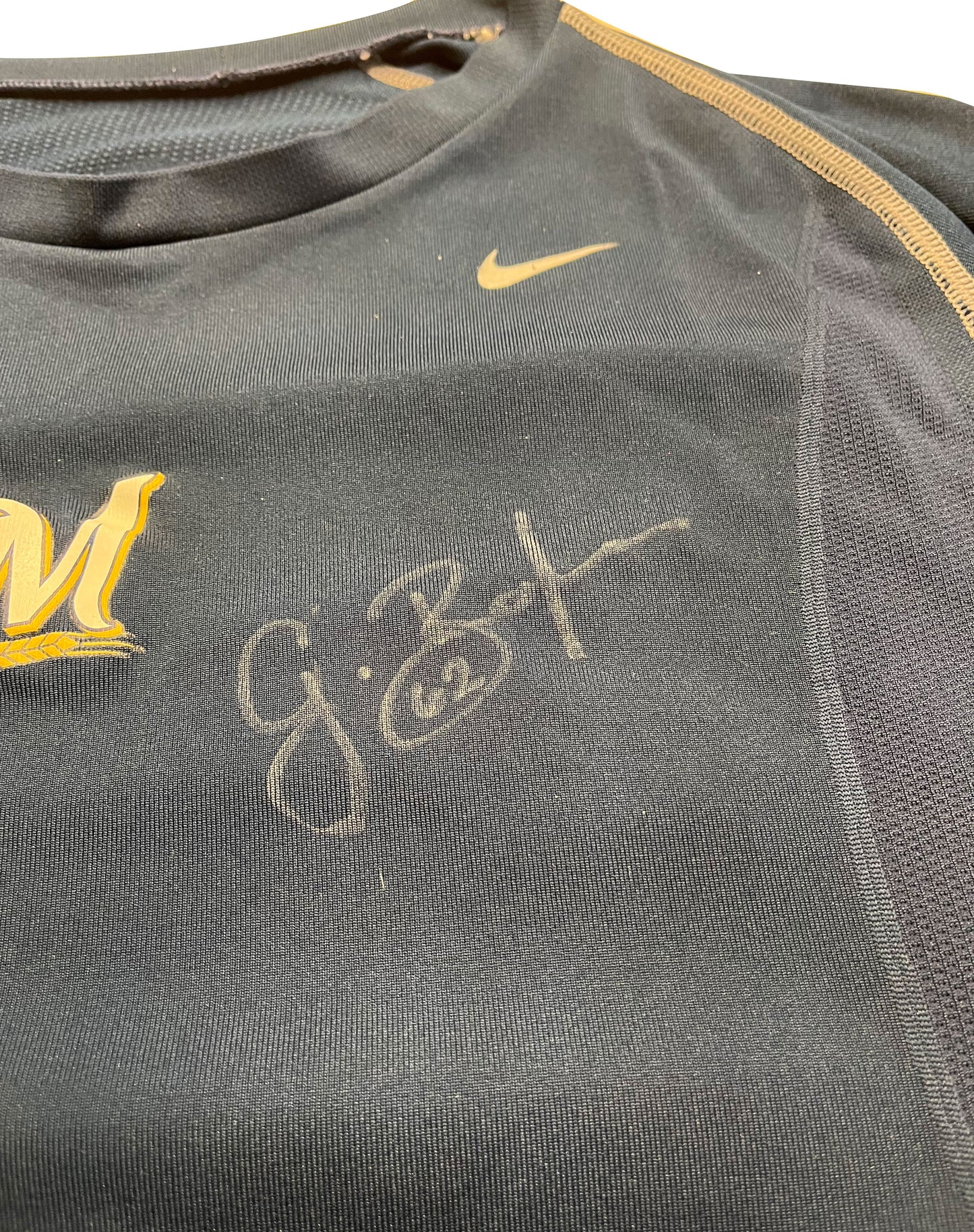 Grant Balfour Autographed Brewers Shirt - Player's Closet Project