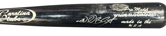 Willie Bloomquist Autographed Bat - Player's Closet Project