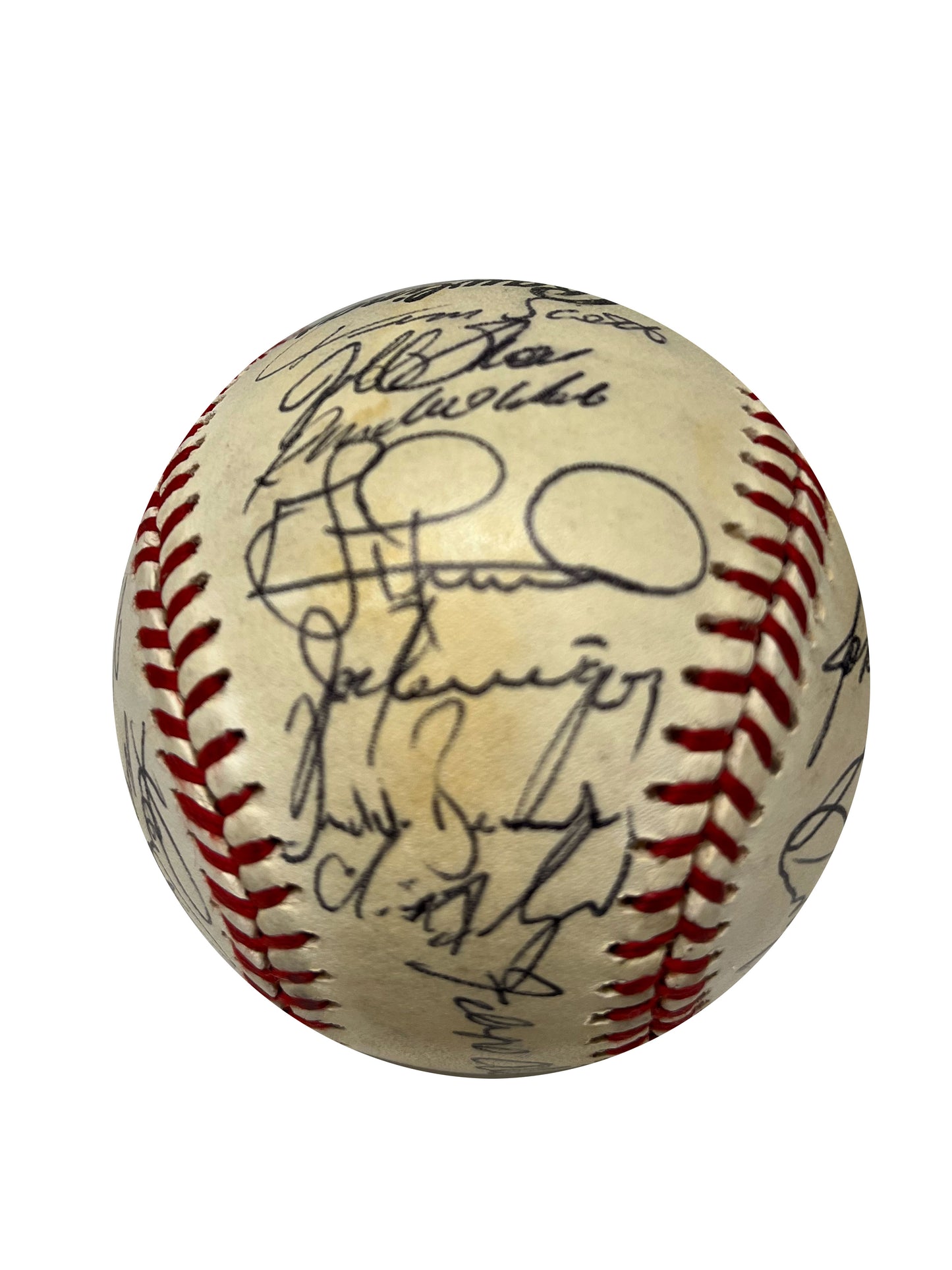 1993 Montreal Expos Team Signed Baseball - Player's Closet Project