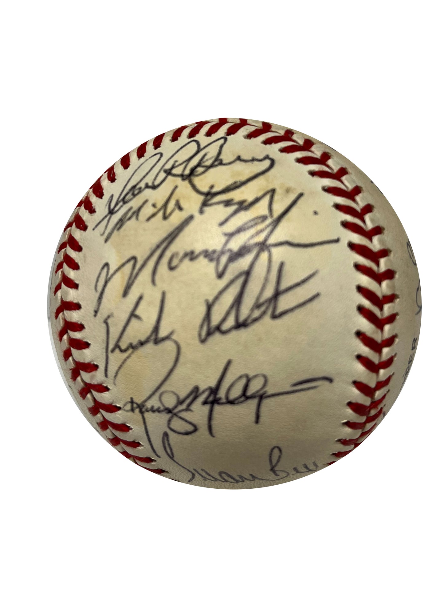 1993 Montreal Expos Team Signed Baseball - Player's Closet Project