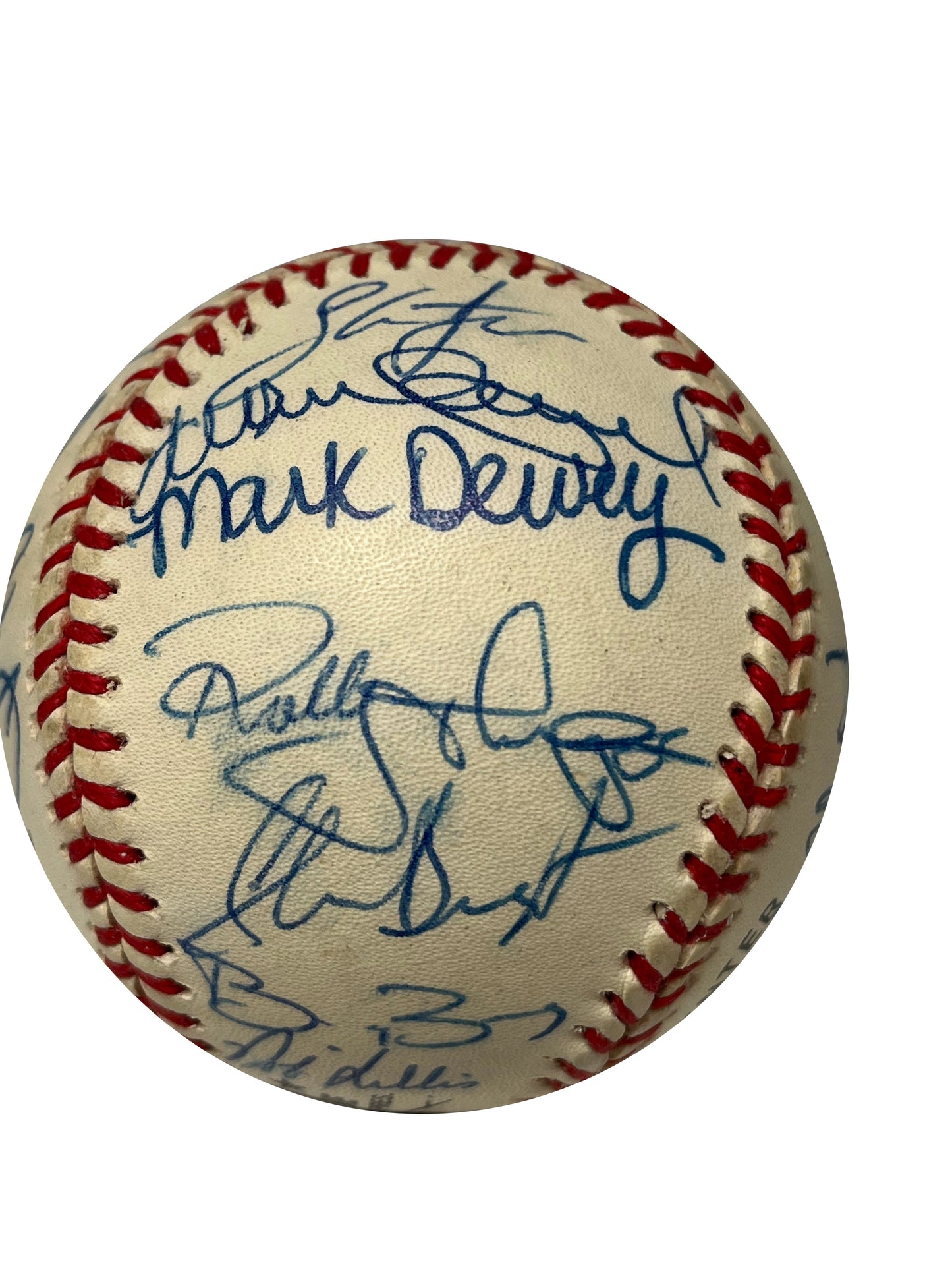 1996 San Francisco Giants Team Signed Baseball - Player's Closet Project