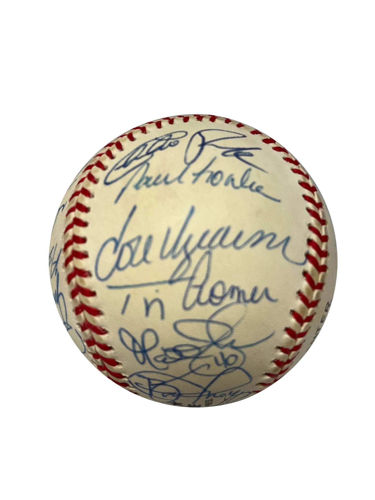 2000 Los Angeles Dodgers Team Signed Baseball - Player's Closet Project