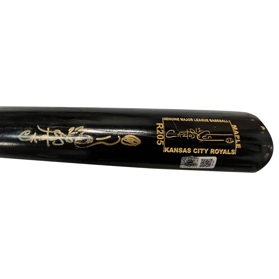 Carlos Pena Autographed Game Used Louisville Slugger Royals Bat - Player's Closet Project