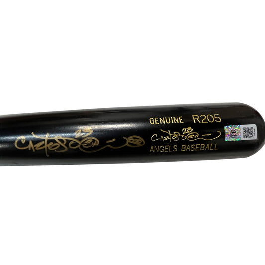 Carlos Pena Autographed Game Used Louisville Slugger Angels Bat - Player's Closet Project