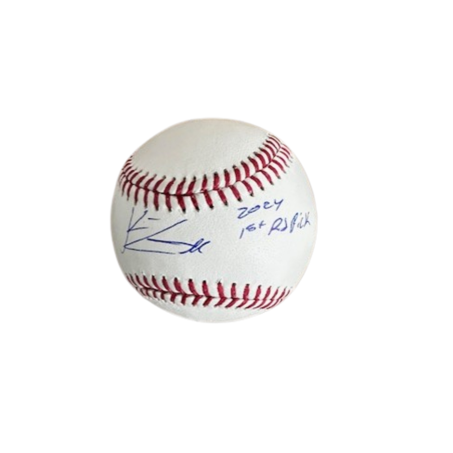 Konnor Griffin Autographed "2024 1ST RD PICK" Baseball