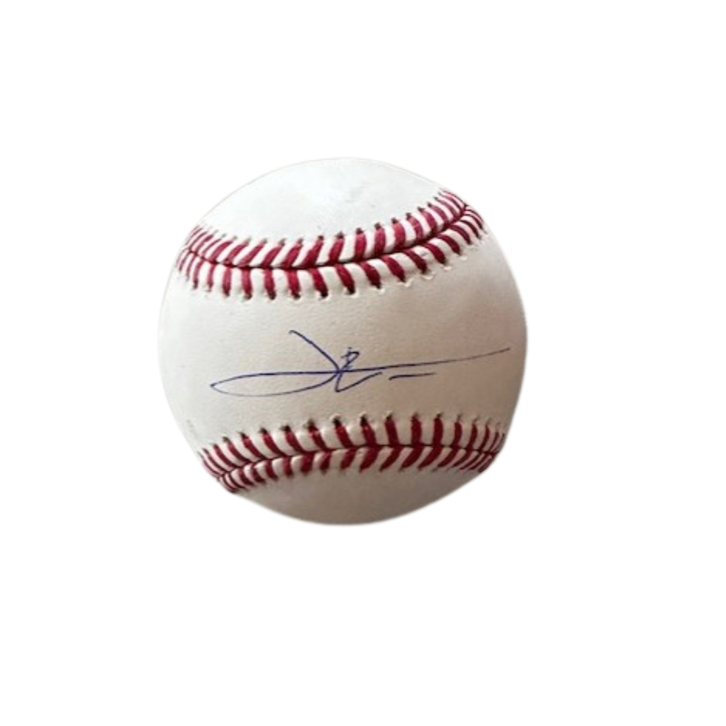 Leo De Vries Autographed Baseball