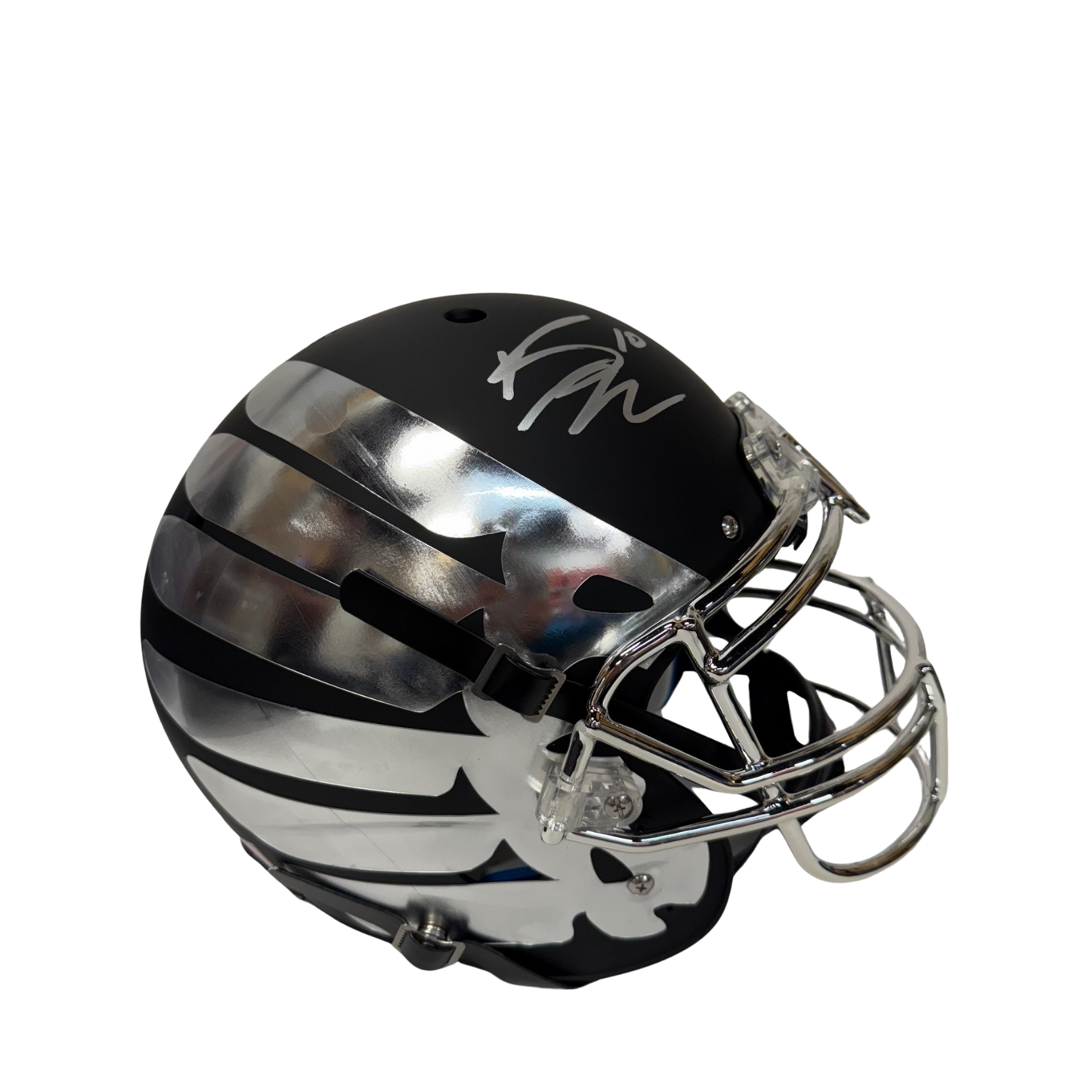 Bo Nix Autographed Oregon Ducks Wings Authentic Helmet