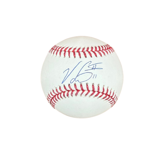 Victor Scott Autographed Baseball