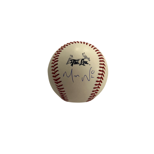 Masyn Winn Autographed The Lou Logo Baseball