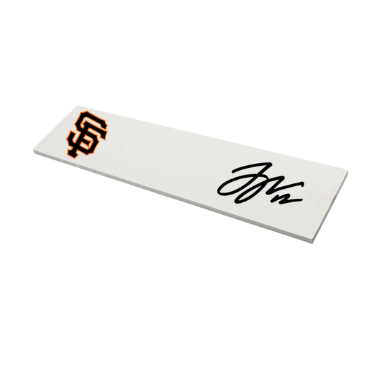 Logan Webb Autographed Giants Pitching Rubber - (PRESALE)
