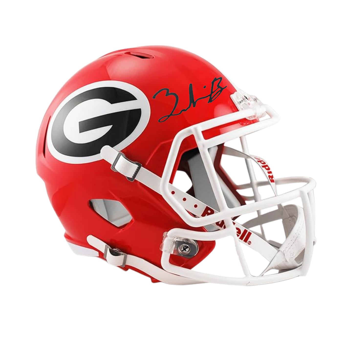 Zachariah Branch Autographed Georgia Replica Helmet