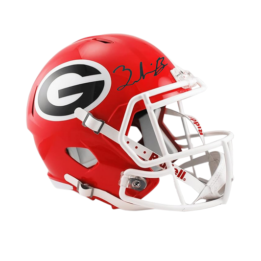 Zachariah Branch Autographed Georgia Replica Helmet