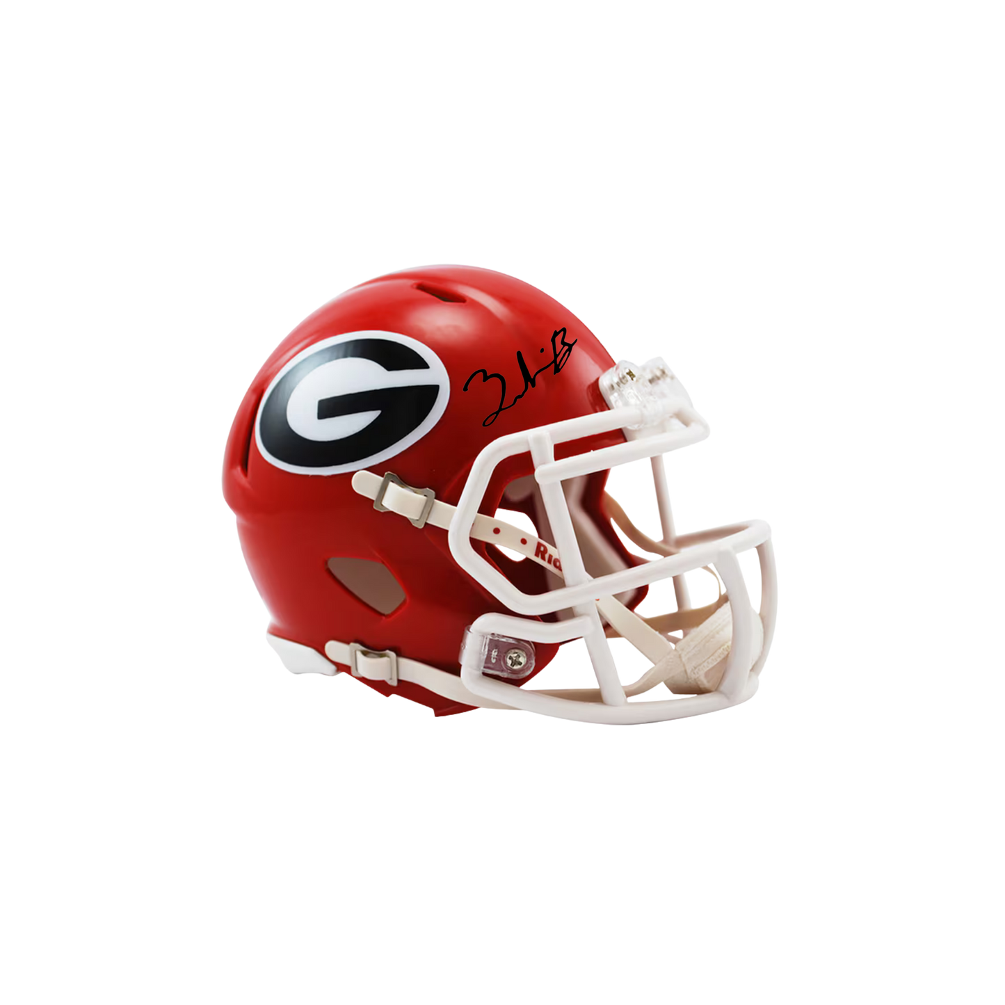 Zachariah Branch Autographed Georgia Mini Helmet - (PRESALE)