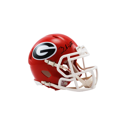 Zachariah Branch Autographed Georgia Mini Helmet