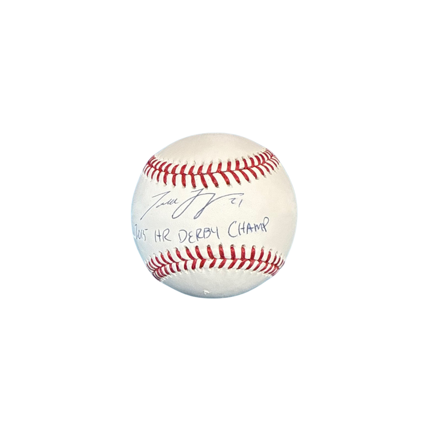 Todd Frazier Autographed "15 HR Derby Champion" Baseball