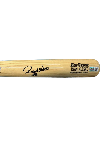 Ryan Klesko Autographed Game Model Bat