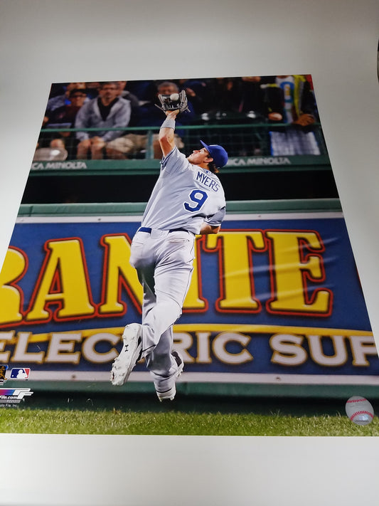 UNSIGNED Wil Myers Catch 16X20