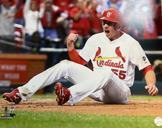 UNSIGNED Stephen Piscotty (sliding) 16x20