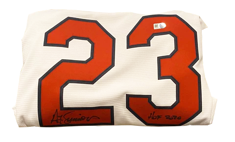 Ted Simmons Autographed "HOF 2020" Cardinals White Replica Jersey