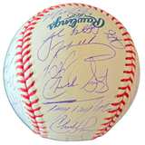 2001 Florida Marlins Autographed Team Baseball - Player's Closet Project