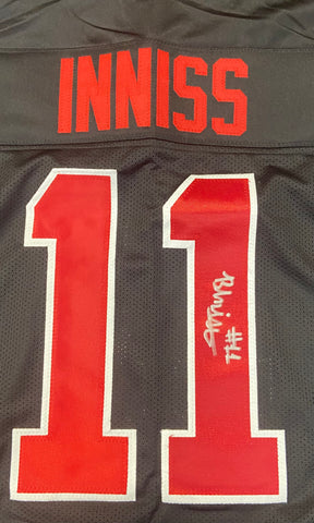 Brandon Inniss Autographed OSU Black Custom Jersey