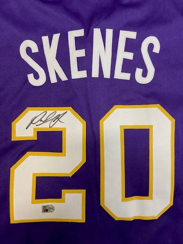 Paul Skenes Autographed Purple Custom Jersey