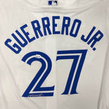Vladimir Guerrero Jr. Autographed Blue Jays White Replica Jersey