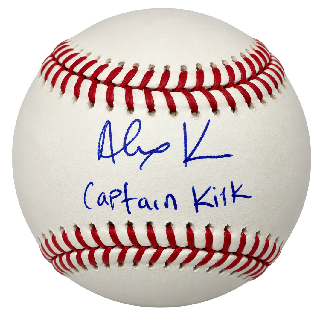 Alejandro Kirk Autographed "Captain Kirk" Baseball