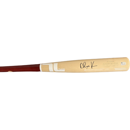 Alejandro Kirk Autographed Blonde Tucci Game Model Bat