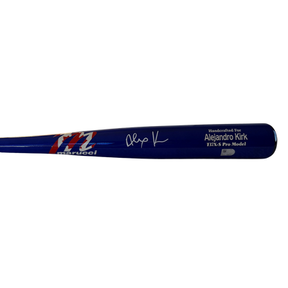 Alejandro Kirk Toronto Blue Jays Autographed Game Model Canada Bat