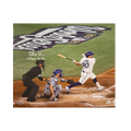 Alejandro Kirk Toronto Blue Jays Autographed "CAPTAIN KIRK" Batting 16x20 Photo